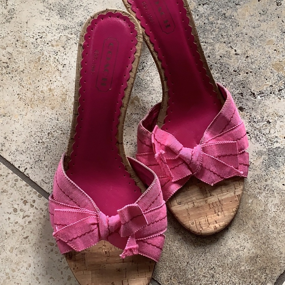 Coach sandals